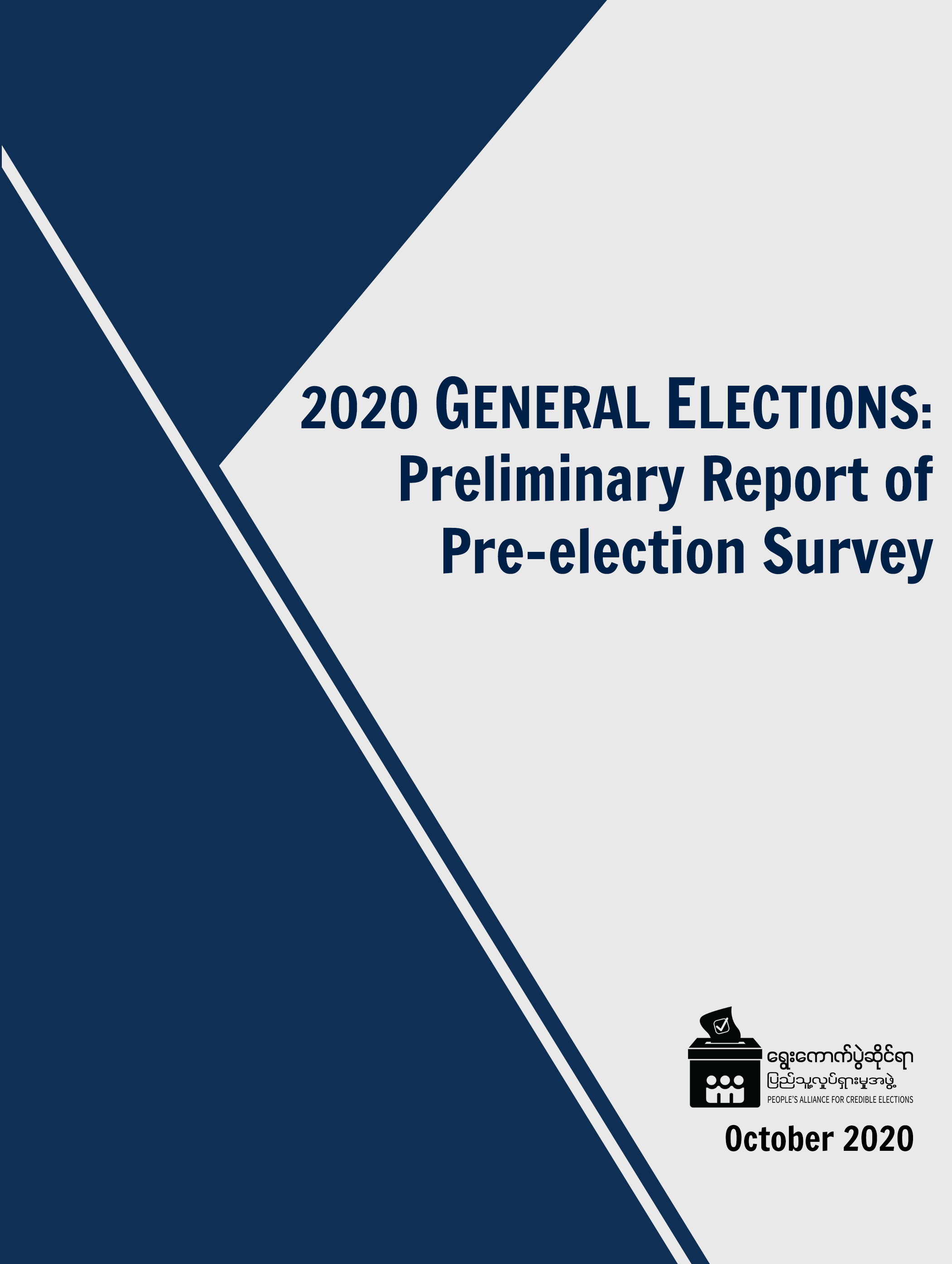 2020 Pre-election Survey Cover Eng